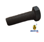 Hex Bolt | M16 x 2 x 50 | HT Grade 8.8 | Black (MUNDADA) | Wt.10 p/c ~1.020 Kg