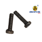 Hex Bolt | M20 x 2.5 x 40 | HT Grade 4.6 | Self | Wt.10 p/c ~1.520 Kg