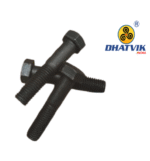 Hex Bolt Half Thread | M12 x 1.75 x 60 | HT Grade10.9 (UNBARKO) | Black | Wt.10 P/C ~600 gram - Image 4