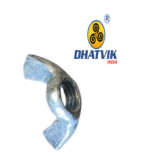 Wing Nut | M10×1.5 | MS | Silver | Wt.10 p/c 100 gram