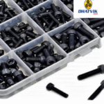 Allen Bolt + Nut | M4 x 0.75 x 10 | HT | Black