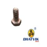 Hex Bolt | M10 x 1.5 x 25 | HT Grade 8.8 | Golden (JVS) | Wt.10 p/c ~240 gram