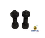 Allen Bolt + Nut | M6 x 1 x 20 | HT Grade12.9 | Black