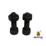 Allen Bolt + Nut | M6 x 1 x 20 | HT Grade12.9 | Black